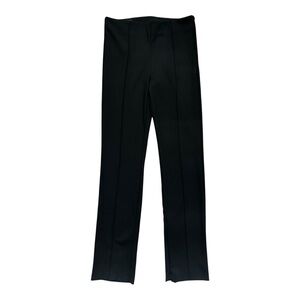 ZARA High Waist Slit Leggings Pants Black Size M NWT